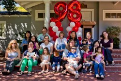 Castilleja 15 year reunion group photo