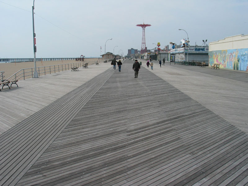 The Coney Island Boardwalk