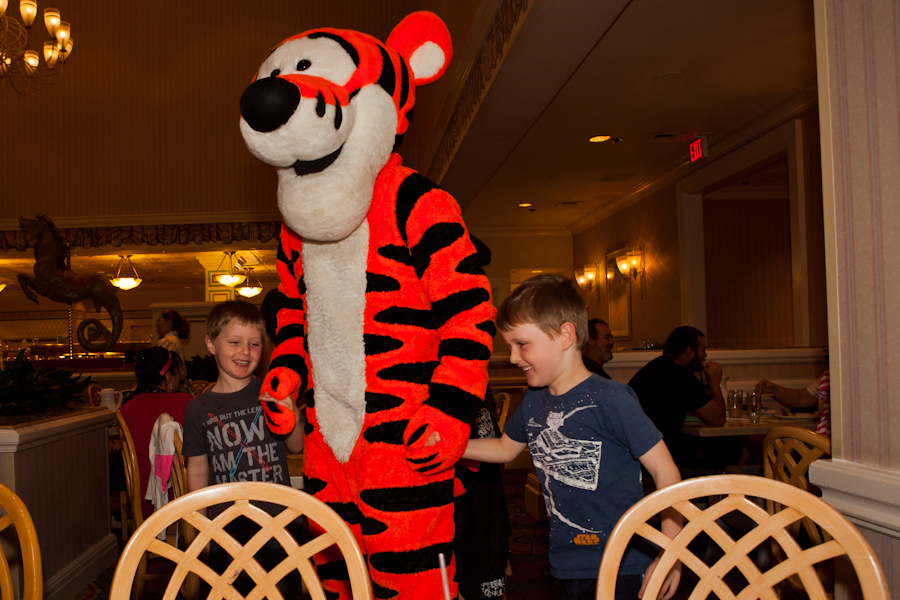 Bouncing with Tigger