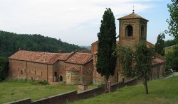 Abbey in the wine country