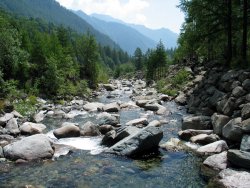 River in Gran Paradiso