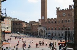 The main square in Sienna