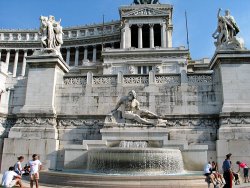 Fountain in front of the palace