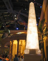 Bellagio Conservatory obelisk