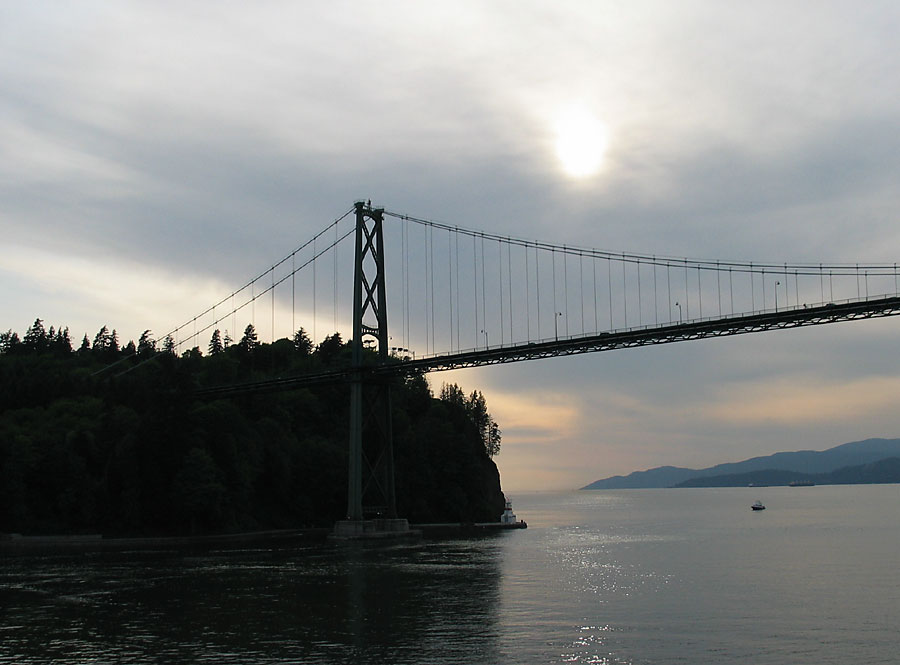 The Golden Gate Bridge... err, the Lion's Gate Bridge