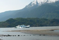 Iceberg and stepping stones