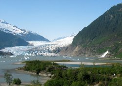 The Mendenhall Glacier