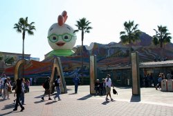 Giant Chicken Little at California Adventure