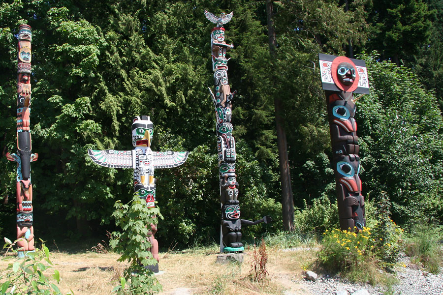 Totem Poles at Stanley Park