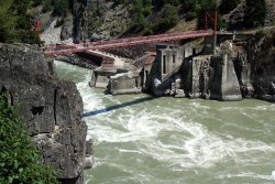 Hells Gate Bridge on the Fraser River