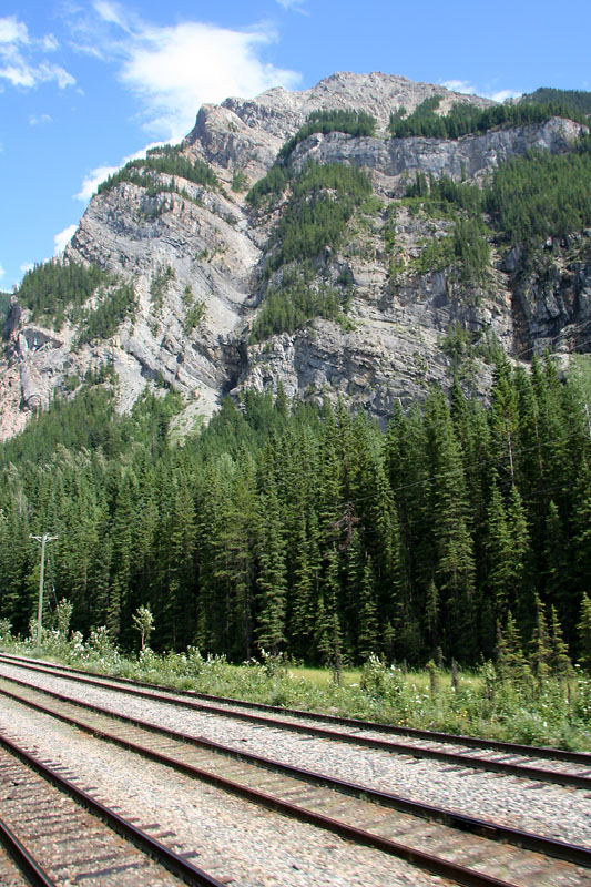 A mountain. In Canada.