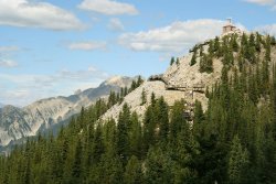 Sulphur Mountain and the Sanson's Peak Meteorological Station