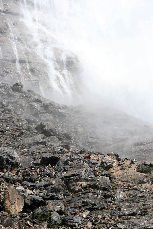 Mickel Quam's Takakkaw Falls climb