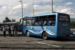 Yes, we went off-roading in this bus