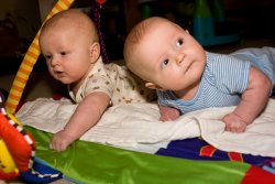 Tummy Time with Will and Andy