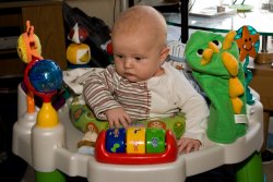 Will in the ExerSaucer