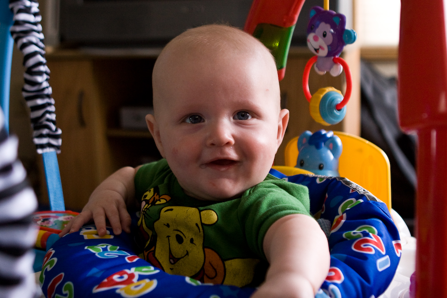 William in the Jumperoo