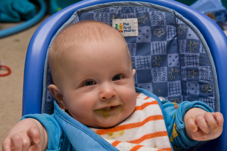 Andrew likes his peas