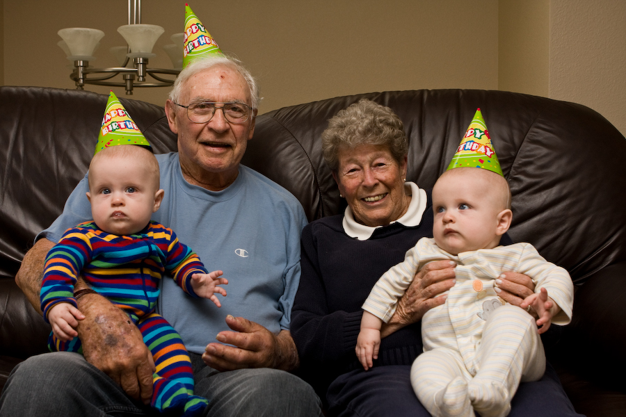 Great-Grandparents Jack and Joan and Andrew and William