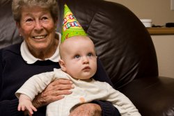 William with Great-Grandma Joan