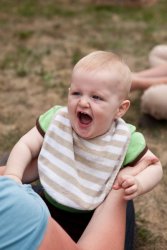 William's bouncy fun time