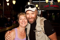 Deb and Steve at Chef Mickey's