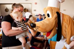 Bekki and Andy with Pluto