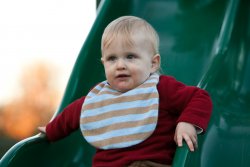 William on the slide