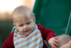 William on the slide