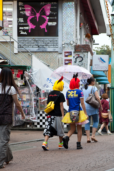 Colorful shoppers