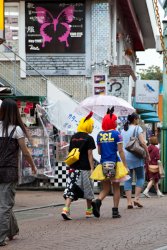 Colorful shoppers