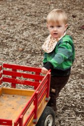 William climbs on the wagon