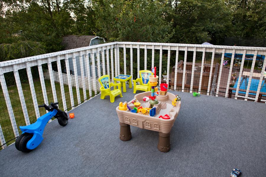 The improved deck and water table