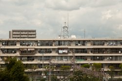 Apartments, from the bullet train