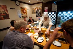 Awesome tempura restaurant near the Osaka Aquarium