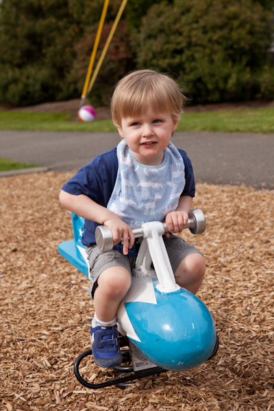 Andrew Rides a Rocket at SIlver Lake