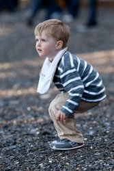 Will on the beach in Icy Straight Point