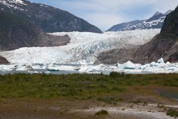 Mendenhall glacier in Juneau