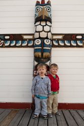 Andrew and Will in Skagway