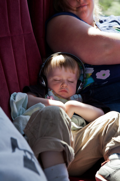 Will passed out in the bus