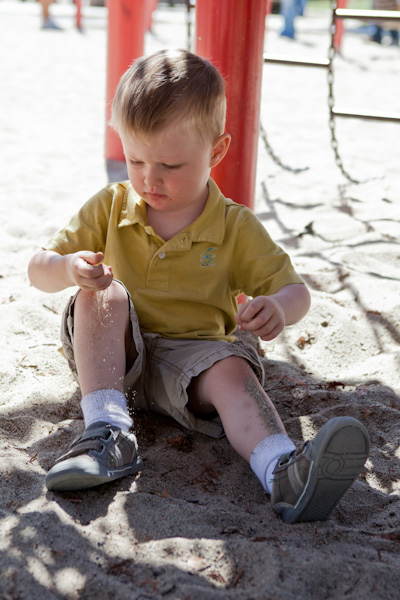 Will wears sand