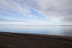 View of the Arctic Ocean in Barrow Alaska