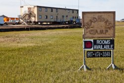 Deadhorse Camp from the Dalton Highway