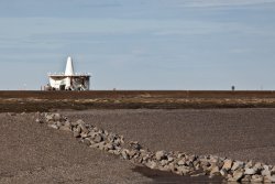 The world's largest orange juicer in Prudhoe Bay