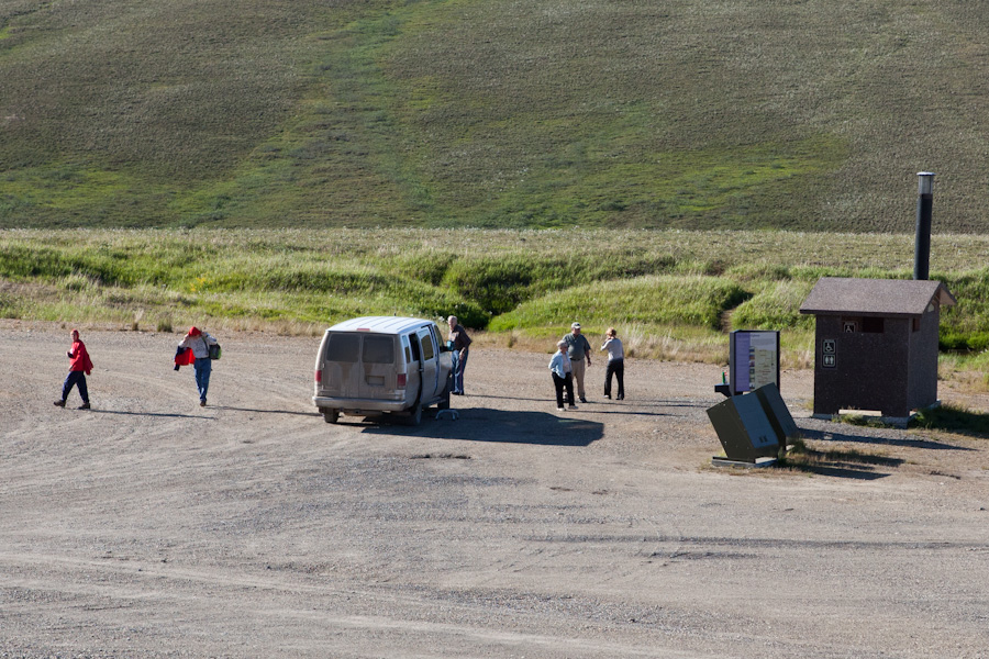 The first "rest stop" on the Dalton Highway. TONS of mosquitoes.