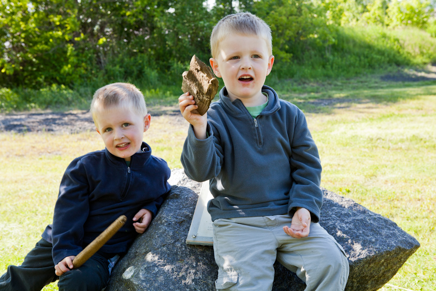 Andrew and Will discuss their sticks