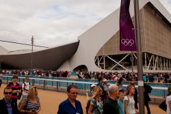 The Aquatics Centre at Olympic Park