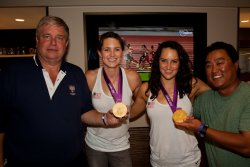 Alan, Jessica Steffens, Maggie Steffens and Kyle